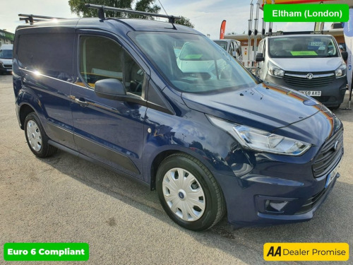 Ford Transit Connect  1.5 220 TREND TDCI 119 BHP IN BLUE WITH 76,464 MIL