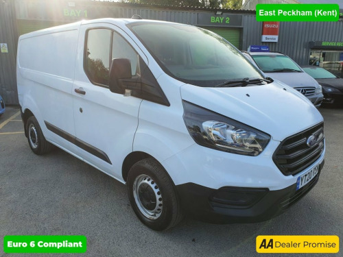 Ford Transit Custom  2.0 300 LEADER P/V ECOBLUE 104 BHP IN WHITE WITH 7
