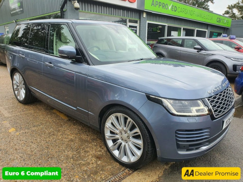 Land Rover Range Rover  4.4 SDV8 VOGUE SE 5d 340 BHP IN BLUE WITH 60,000 M