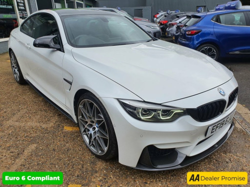 BMW M4  3.0 M4 COMPETITION 2d 444 BHP IN WHITE ( MINERAL W