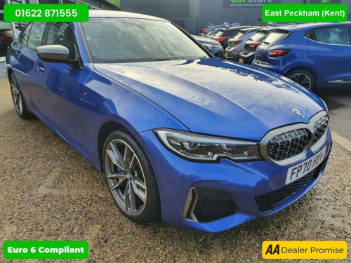 BMW M3  3.0 M340I XDRIVE 4d 369 BHP IN BLUE WITH 26,717 MI