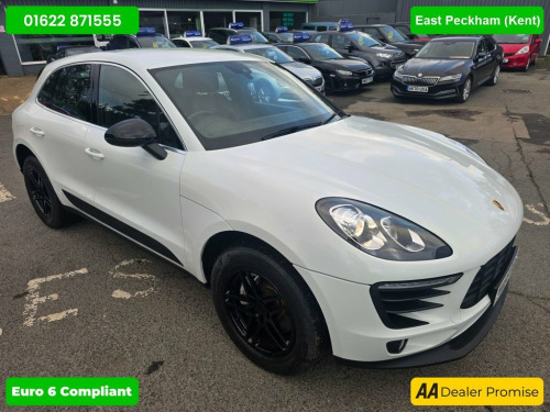 Porsche Macan  3.0 D S PDK 5d 258 BHP IN WHITE WITH 74,000 MILES 