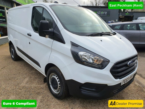 Ford Transit Custom  2.0 300 LEADER P/V ECOBLUE 104 BHP IN WHITE WITH 6