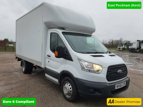 Ford Transit  2.2 350 C/C DRW 124 BHP IN WHITE WITH 63,000 MILES