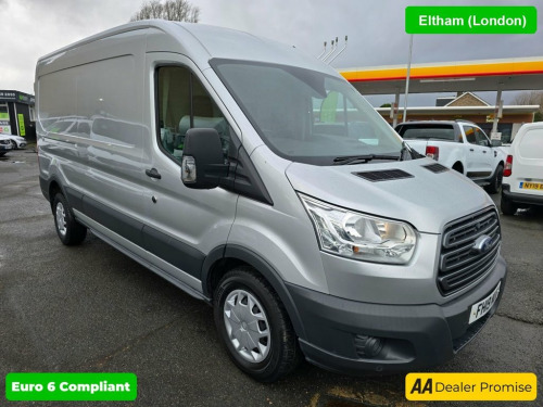 Ford Transit  2.0 350 L3 H2 P/V 129 BHP IN SILVER WITH 58,400 MI