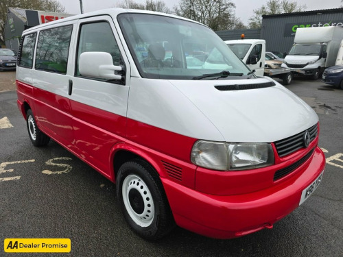 Volkswagen Caravelle  2.5 VARIANT 8STR SWB TDI 101 BHP IN RED AND WHITE 