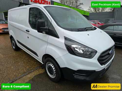 Ford Transit Custom  2.0 300 BASE P/V L1 H1 104 BHP IN WHITE WITH 65,00