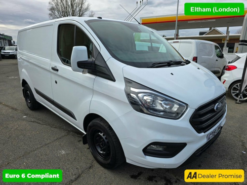 Ford Transit Custom  2.0 300 TREND P/V L1 H1 104 BHP IN WHITE WITH 54,8