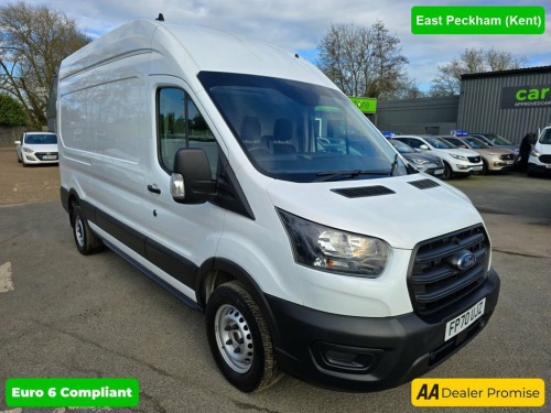 Ford Transit  2.0 350 LEADER P/V ECOBLUE 129 BHP IN WHITE WITH 1
