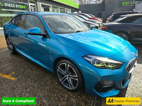 BMW 2 Series  1.5 218I M SPORT GRAN COUPE 4d 139 BHP IN BLUE WIT