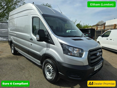 Ford Transit  2.0 350 LEADER P/V ECOBLUE 129 BHP IN SILVER WITH 