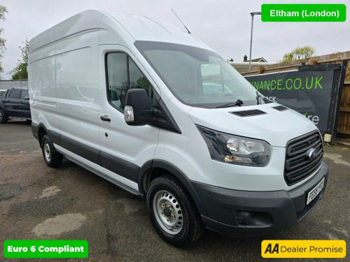 Ford Transit  2.0 350 L3 H3 P/V DRW 129 BHP IN WHITE WITH 51,454