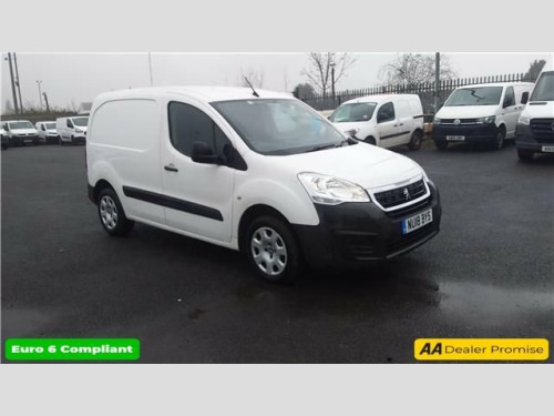 Peugeot Partner  1.6 BLUE HDI PROFESSIONAL L1 100 BHP IN WHITE WITH