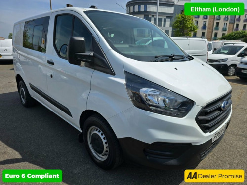 Ford Transit Custom  2.0 300 LEADER DCIV ECOBLUE 104 BHP IN WHITE WITH 