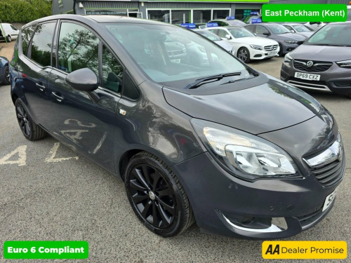 Vauxhall Meriva  1.4 SE 5d 99 BHP IN GREY WITH 32,000 MILES AND A S