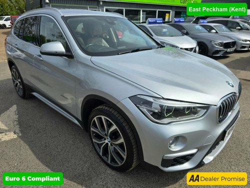BMW X1  2.0 XDRIVE20I XLINE 5d 189 BHP  IN SILVER WITH 66,