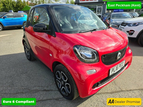 Smart fortwo  0.9 PRIME PREMIUM T 2d 90 BHP IN RED WITH 27,000 M