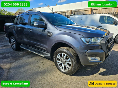 Ford Ranger  3.2 WILDTRAK 4X4 DCB TDCI 4d 197 BHP IN GREY WITH 