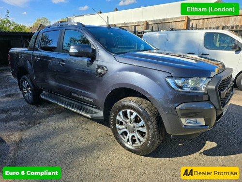 Ford Ranger  3.2 WILDTRAK 4X4 DCB TDCI 4d 197 BHP IN GREY WITH 