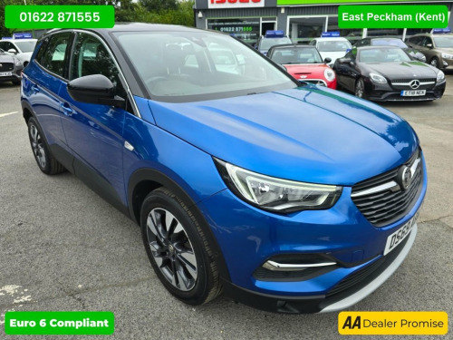 Vauxhall Grandland X  1.5 SPORT NAV S/S 5d 129 BHP IN BLUE WITH 36,790 M