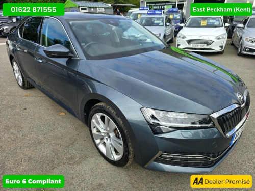 Skoda Superb  1.4 SE L IV DSG 5d 215 BHP IN GREY WITH 35,000 MIL