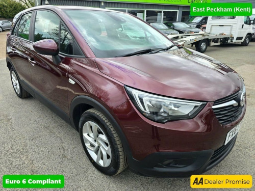 Vauxhall Crossland X  1.2 SE ECOTEC S/S 5d 109 BHP IN RED WITH 62,366 MI