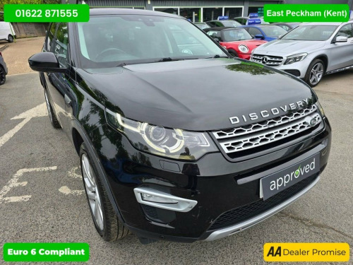 Land Rover Discovery Sport  2.0 TD4 HSE LUXURY 5d 180 BHP IN BLACK WITH 81,000