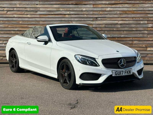 Mercedes-Benz C-Class  2.1 C220D AMG LINE (PREMIUM PLUS) CABRIOLET 2dr  1