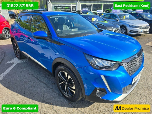 Peugeot 2008 Crossover  1.2 PURETECH ALLURE IN BLUE WITH 49,043 MILES, 1 O