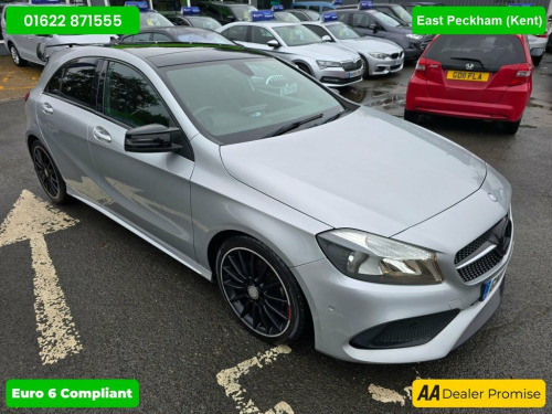 Mercedes-Benz A-Class  2.1 A200D AMG LINE IN SILVER WITH 54,700 MILES, 2 