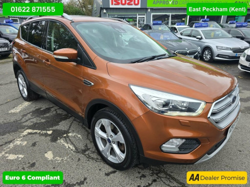 Ford Kuga  2.0 TDCi TITANIUM X IN ORANGE WITH 71,134 MILES AN