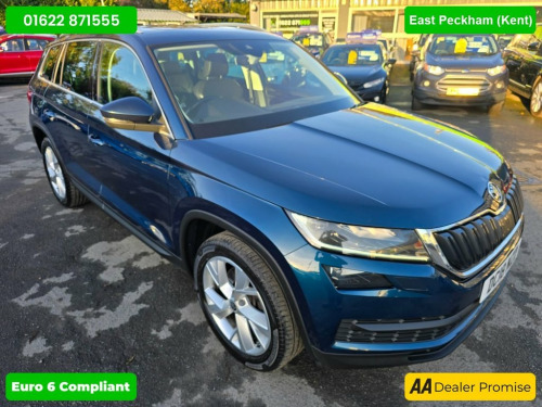 Skoda Kodiaq  2.0 TSI EDITION IN BLUE WITH 114,300 MILES AND A F