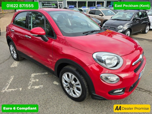 Fiat 500X  1.6 E-TORQ POP STAR IN RED WITH 65,849 MILES AND A