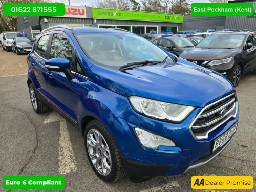 Ford EcoSport  1.0T ECOBOOST GPF TITANIUM  IN BLUE WITH 16,667 MI