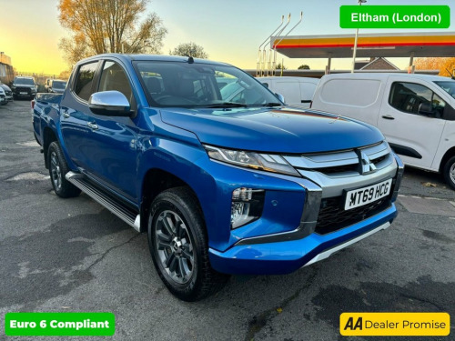 Mitsubishi L200  2.2 DI-D DC BARBARIAN X 4X4 IN BLUE WITH 69,500 MI