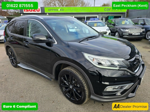 Honda CR-V  1.6 i-DTEC BLACK EDITION IN BLACK WITH 52,000 MILE