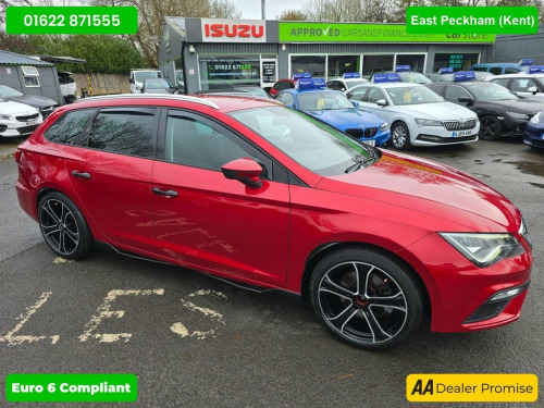 SEAT Leon  2.0 TSI FR SPORT ST IN RED WITH 44,200 MILES, 2 OW