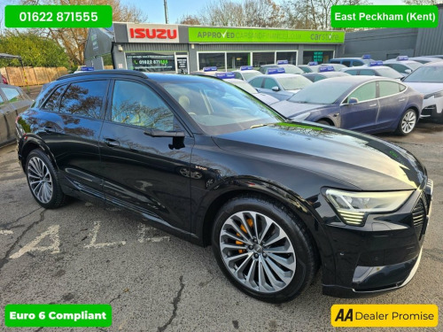 Audi E-Tron  55 LAUNCH EDITION  IN BLACK WITH 53,600 MILES AND 