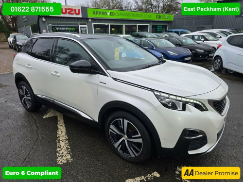 Peugeot 3008 Crossover  1.2 PURETECH GT LINE IN WHITE WITH 2 OWNERS FROM N