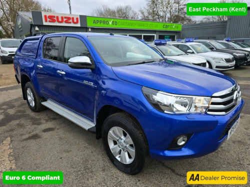 Toyota Hi-Lux  2.4 D-4D Icon  IN BLUE WITH 70,000 MILES AND A FUL