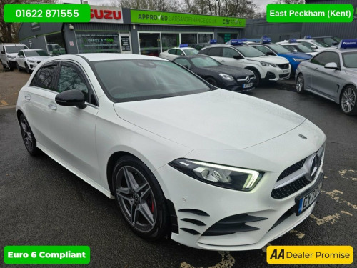 Mercedes-Benz A-Class A200 1.3 A200 AMG LINE (PREMIUM 2) IN WHITE WITH 53,500