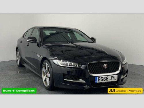 Jaguar XE  2.0i GPF R-SPORT IN BLACK WITH 31, 551 MILES AND A