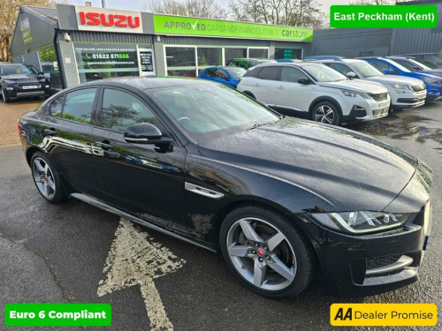 Jaguar XE  2.0i GPF R-SPORT IN BLACK WITH 31, 551 MILES AND A