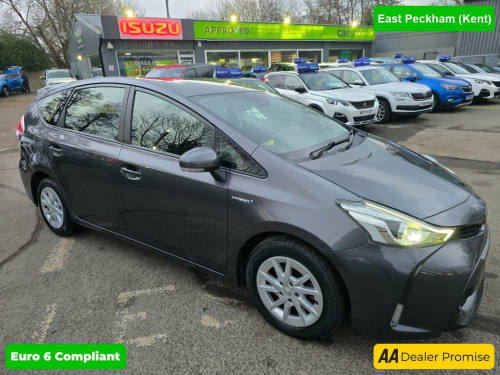 Toyota Prius  1.8 VVT-h ICON IN GREY WITH 75,045 MILES AND A FUL