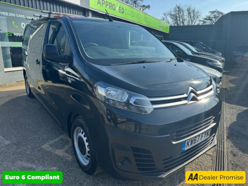 Citroen Dispatch  1.6 BlueHDi 1000 X IN BLACK WITH 77,000 MILES AND 