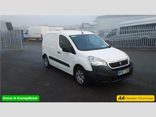 Peugeot Partner  1.6 BlueHDi 854 PROFESSIONAL IN WHITE WITH 47,755 