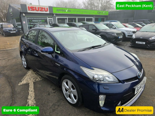 Toyota Prius  1.8 VVT-h T Spirit Hatchback 5dr Petrol Hybrid CVT