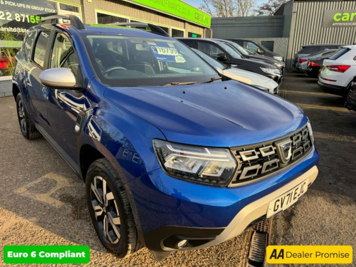 Dacia Duster  1.3 TCe PRESTIGE SUV 5dr IN BLUE WITH 18,600 MILES