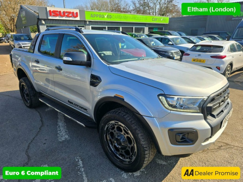 Ford Ranger  2.0 ECOBLUE WILDTRAK IN SILVER WITH 73,700 MILES, 