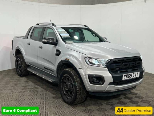 Ford Ranger  2.0 ECOBLUE WILDTRAK IN SILVER WITH 73,700 MILES, 